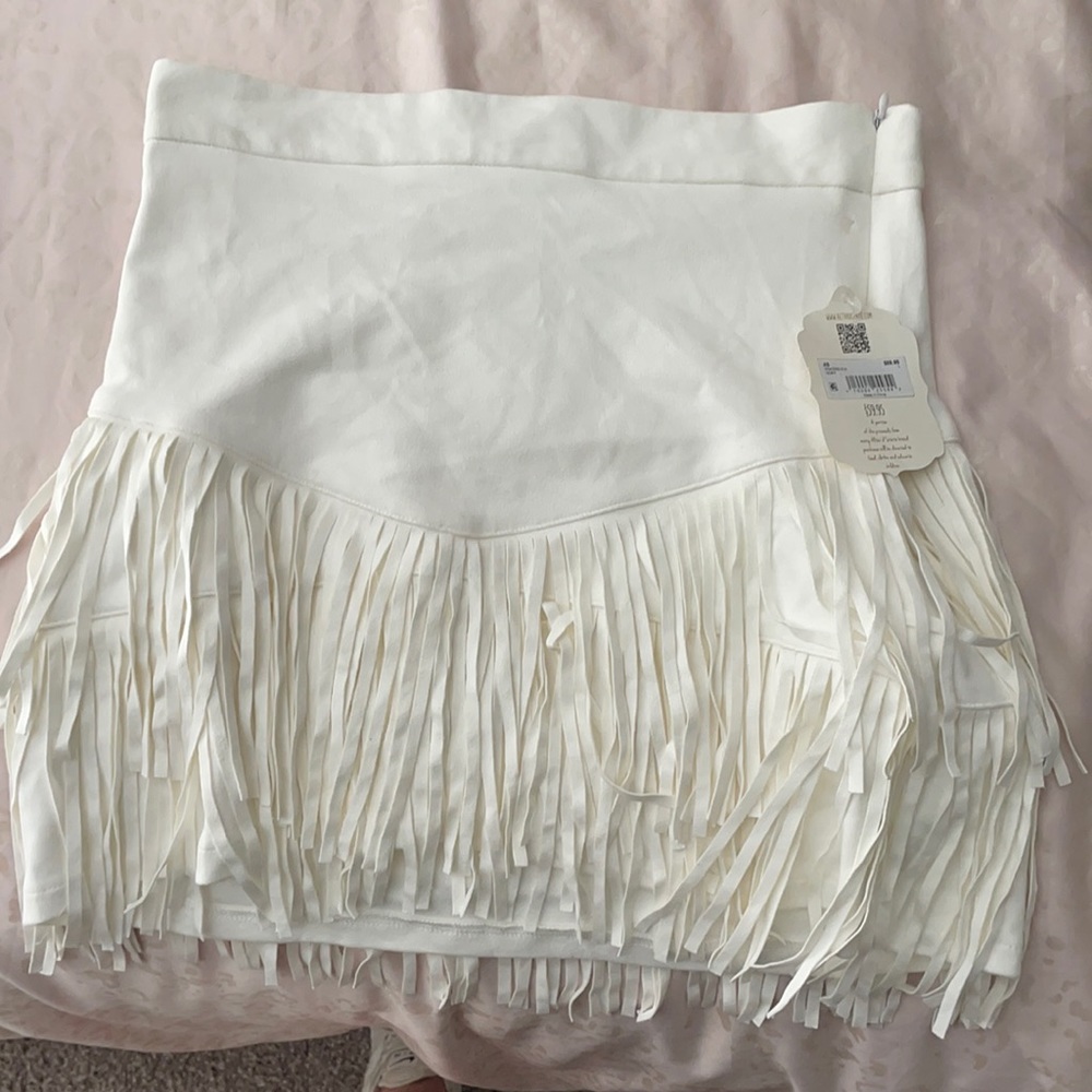 Altered State white cowgirl skirt